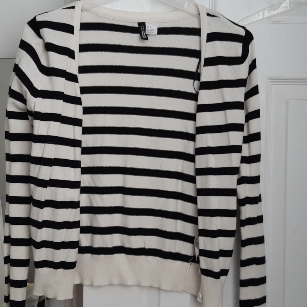 black and white jacket